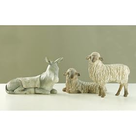 Gentle Animals of the Stable - The Chrismas Story Willow Tree By Susan Lordi