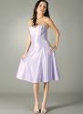 Sweetheart Tea-Length Formal for Bridesmaid Formal Prom