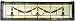 Garland Swag Tiffany Stained Glass Window Panel 8 Inches H X 31.5 Inches W