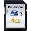 Panasonic SDHC�������[�J�[�h 4GB RP-SDP04GJ1K