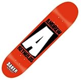 Baker Original A Red - Andrew Reynolds Skateboard Deck - 7.56 in. x 31.63 in.