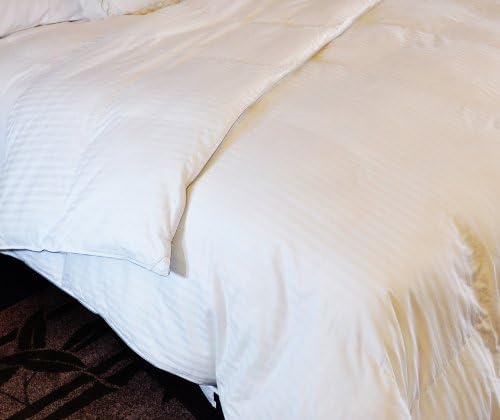Natural Comfort Soft and Luxurious 300TC Sateen White Down Alternative Duvet Insert, Oversize King