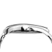 Top Plaza Fashion Women's Leaf Bangle Cuff Bracelet Analog Watch, Silver Tone, White