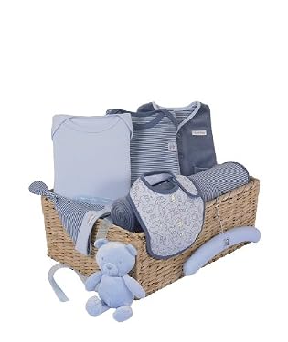 Green Car Blue luxury clothing gift set
