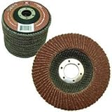 10 Pack 4-1/2" Auto Body Sanding Flap Discs 80 Grit
