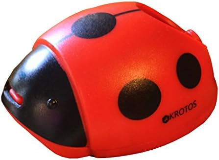Krotos Ladybug Corn Stripper With Stainless Steel Blade (Red)