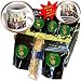 Londons Times Funny Panel Hollywood Cartoons - At The Museum Of Larry Fine Art - Coffee Gift Baskets - Coffee Gift Basket