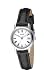 Accurist LS564WR Ladies Round Case, Black Strap Watch
