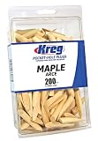 Kreg Maple Plugs - 200 count