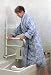 Grab Bar - Wall Mounted Shower and Tub Grab Bar Kit with Transfer Board. Pivoting sup...