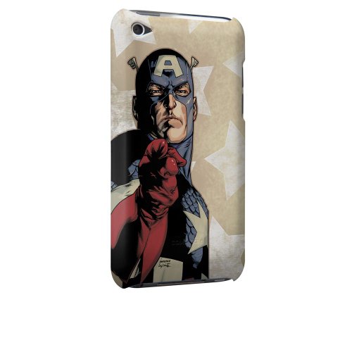  iPod Touch 4G Barely There Case - Captain America - Justice