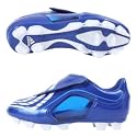 adidas F30.9 TRX FG KIDS Cleats (True Blue/Running White/Cyan)