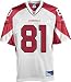 Anquan Boldin Jersey: Reebok White Replica #81 Arizona Cardinals Jersey - Large
