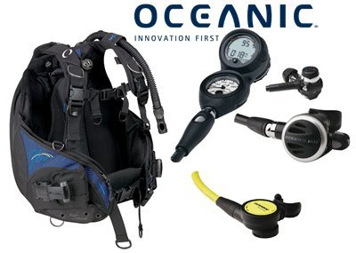 Oceanic Women's Hera BCD, Delta 4 Reg, Veo 2.0 Gauge Package sourcing is Oceanic