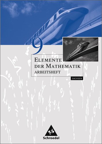 Schroedel Elemente der Mathematik - Ausgabe 2004 f&uuml;r die SI: Elemente der Mathematik, Arbeitshefte f&uuml;r die &ouml;stlichen Bundesl&auml;nder : 9. Schuljahr