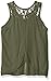 Beautees Girls' Sleeveless Lace Tank Top and Necklace