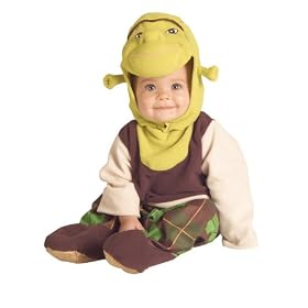 Fancy Dress Costume - Shrek Baby Costume - Shrek - Infant