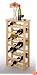 Winsome Wood 28-Bottle Wine Rack, Natural
