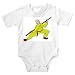 Onesie with sticks, man, "martial arts", robe, bald, holding, China, Asia