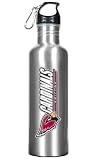 Arizona Cardinals 34oz Silver Aluminum Water Bottle