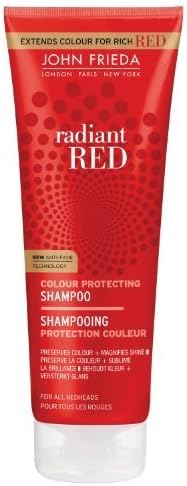John Frieda Radiant Red Colour Magnifying Shampoo 250ml by Kao Brands Europe (English Manual)