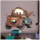 Cars 2 World Grand Prix Mater Mega Decal Pack - Includes 1 Giant Mater Decal (7 Pieces) and 25 Wall Decals