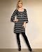 Striped sweater dress