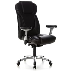 HJH Office/Buerostuhl24 668740 B�rostuhl / Chefsessel Embassy 200 Feinleder, schwarz