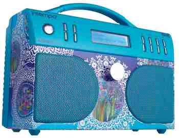 Childrens Toyshop  Electronics : INTEMPO KTM-02 DAB digital radio turniton Matthew Williamson charity limited edition