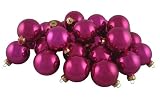 Club Pack of 48 Shiny Hot Pink Glass Ball Christmas Ornaments 2