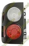 99-02 NISSAN PATHFINDER EURO ALTEZZA TAIL LIGHTS - BLACK - KS