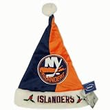 NEW YORK ISLANDERS OFFICIAL LOGO CHRISTMAS SANTA HAT