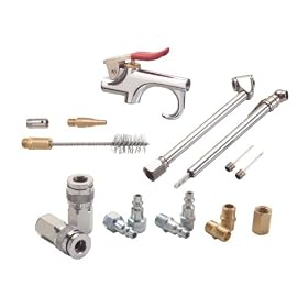 TEKTON 47261 Air Tool Accessory Kit, 17-Piece by TEKTON