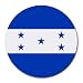 Honduras Flag Round Mouse Pad