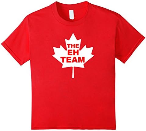 The EH Team Canada T-Shirt Canadian Pride - Kids 8 - Red