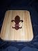 Cutting Board with Fleur de Lis Design