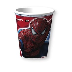 Spider-Man 3 9 oz. Cups (8) Party Supplies