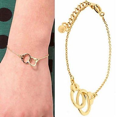 Fashion Alloy Handcuffs Pattern Bracelet