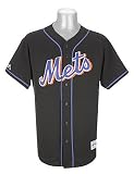 New York Mets Replica Alternate Black MLB Jersey Small