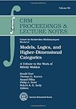Models, logics, and higher-dimensional categories : a tribute to the work of Mihály Makkai