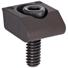 Jergens 13221 Micro Clamp Kit, Low Profile,Tool Steel, Knife Edge (6 Pack)