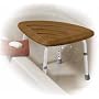 REAL TEAK Shower Spa Bench Bath Chair Stool Tub Seat