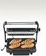 Hamilton Beach 25451 Indoor Grill with 85-Inch Cooking Surface, Stainless Steel
