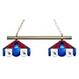 Kansas Jayhawks 2 Light Game Table Lamp