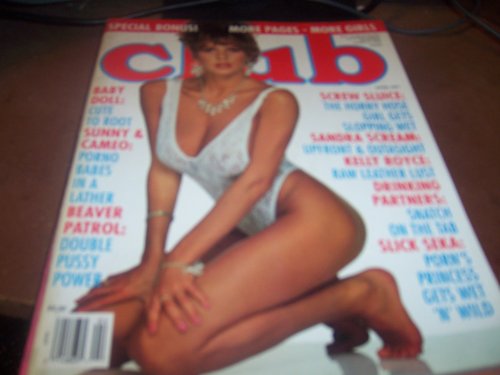 Club Adult Magazine April 1991 Porno Babes in a Lather