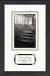 Black & White Decorative Inspirational Wall Art 8.5" X 12.5"