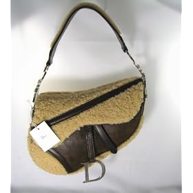 Dior Handbags (Shearling Fur) and Leather Single Saddle Bag CFA44001