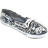 RL Perla 82 Canvas Lace Up Flat Slip On Boat Comfy Round Toe Sneaker Tennis Shoe