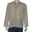 Mens Long Sleeve Casual Cotton Shirt Kurta India Chest 42 inches (gsk497a)