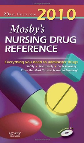 Mosby's 2010 Nursing Drug Reference (SKIDMORE NURSING DRUG REFERENCE)